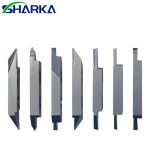 Double-Hole Swiss-Type Lathe Cutting Blade Stainless Steel Grooving Parting Tool Insert Dual Hole Cut-Off Inserts