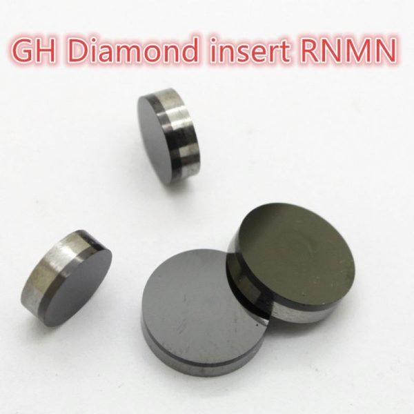 PCD Diamond RNMN090300 Insert RCMX1209 RCGT10 RCGX RNG Full Solid Top PCD Carbide Substrate Diamond Cutting Tools