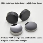 Tungsten Carbide PCD Diamond Cutting Tools PCBN CBN Milling Head Round Turning Lathe Plate RNGN 0903 1203 natural diamond dies